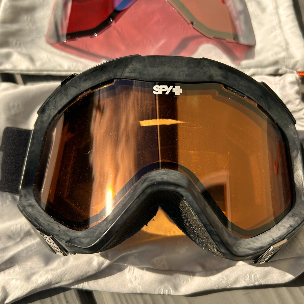 SPY snow goggles
